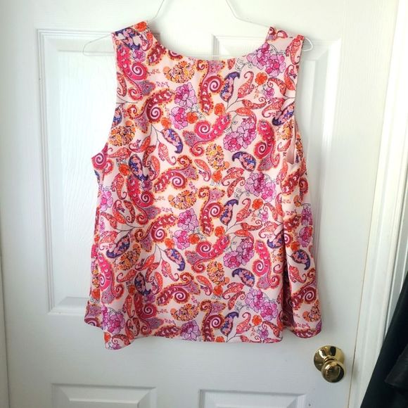 Paisley Tank Top Shell - Picture 5 of 5